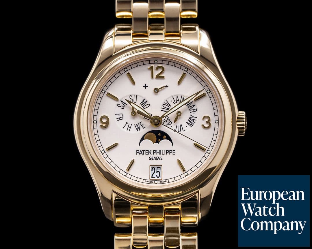 Image of Patek Philippe Annual Calendar 5146/1J Cream Dial 18K Yellow Gold / Bracelet