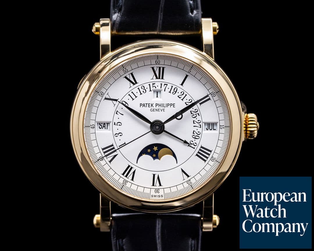 Image of Patek Philippe Retrograde 5059J Perpetual Calendar 18K Yellow Gold FULL SET 