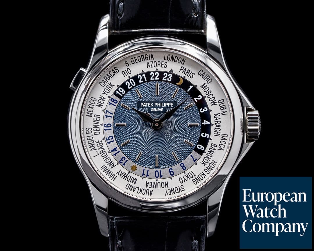 Image of Patek Philippe World Time Platinum 5110P FULL SET