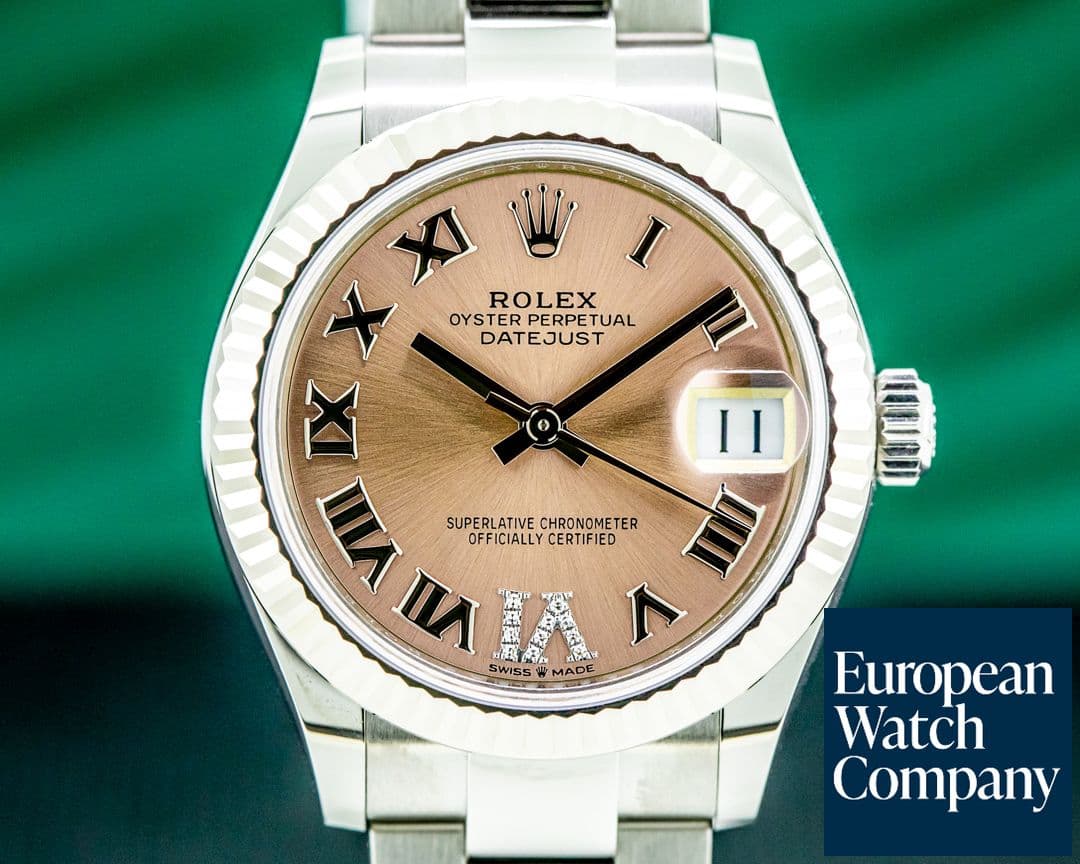 Image of Rolex Datejust 31MM Stainless Steel Pink Dial UNWORN