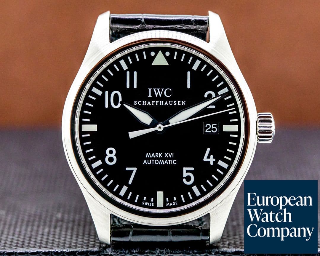 Image of IWC Mark XVI Black Dial SS