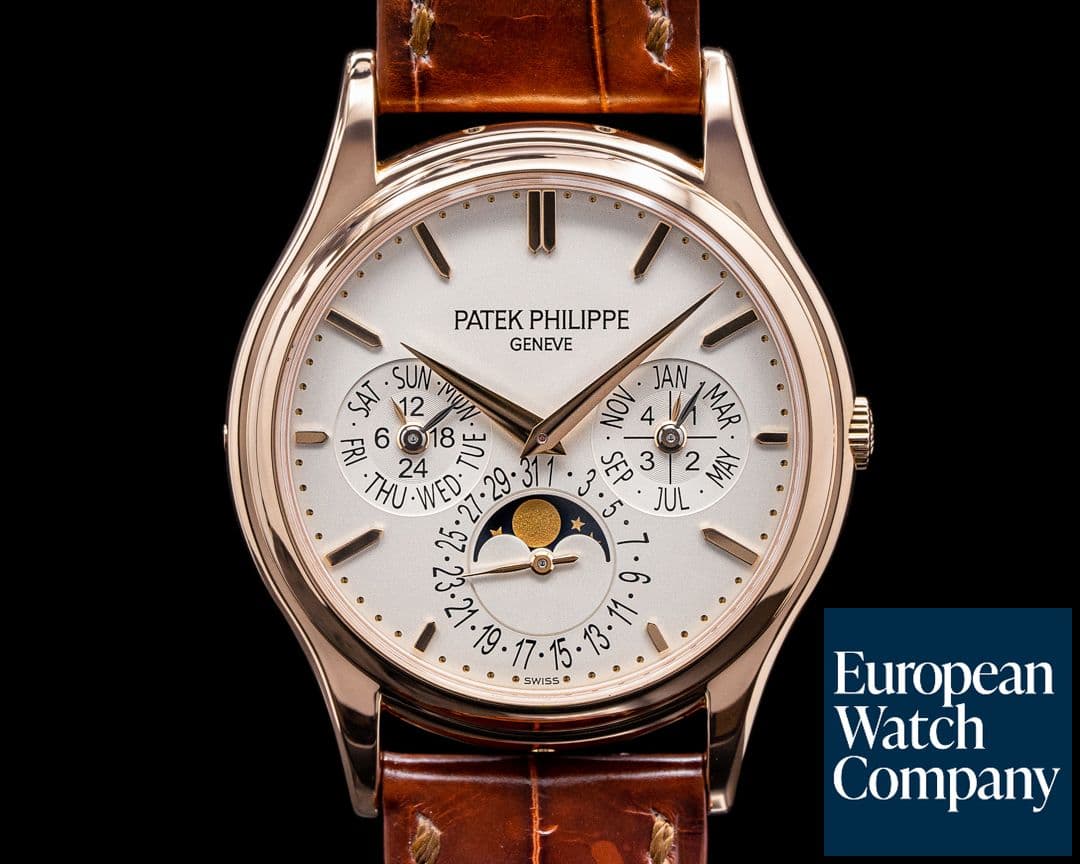 Image of Patek Philippe Perpetual 5140R Calendar 18K Rose Gold / Ivory Dial FULL SET