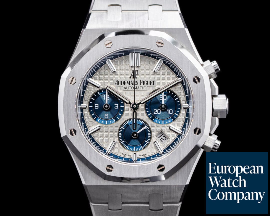 Image of Audemars Piguet Royal Oak Chronograph 26315ST Silver Dial SS 38MM 