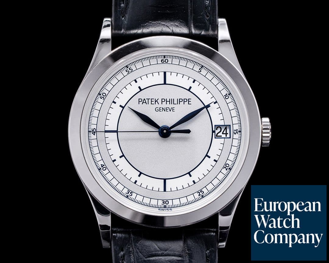 Image of Patek Philippe Calatrava 5296G 18K White Gold Sector Dial 