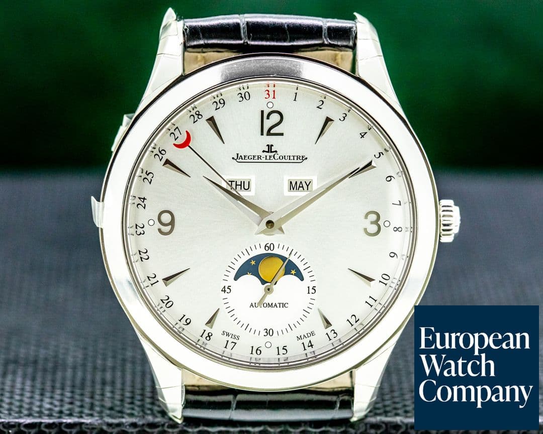 Image of Jaeger LeCoultre Master Calendar SS Silver Dial