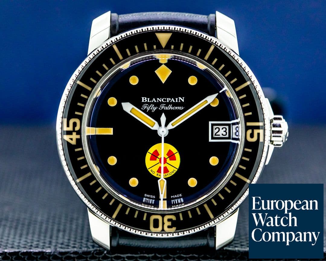 Image of Blancpain Tribute To Fifty Fathoms "No Radiations" SS Limited 2021 UNWORN
