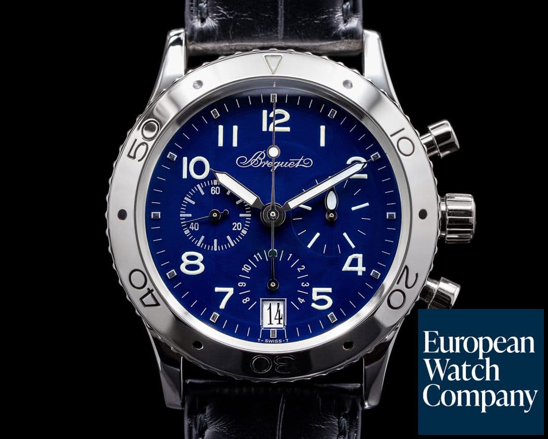 Image of Breguet Type XX Transatlantique Platinum RARE