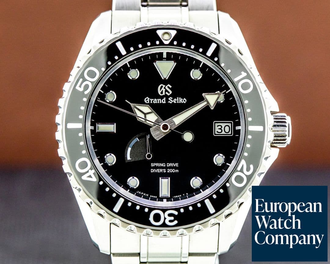 Image of Grand Seiko Sport Collection Spring Drive Diver SS/SS Deployant Clasp