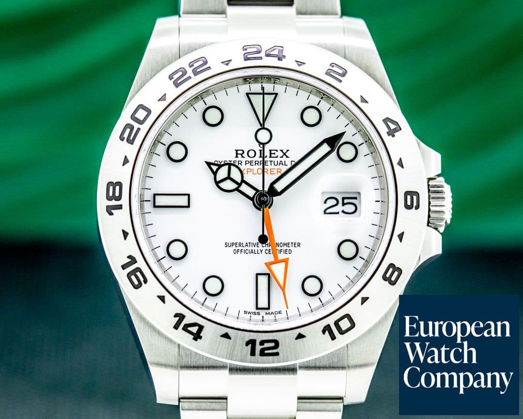 Image of Rolex Explorer II White Dial SS 2020