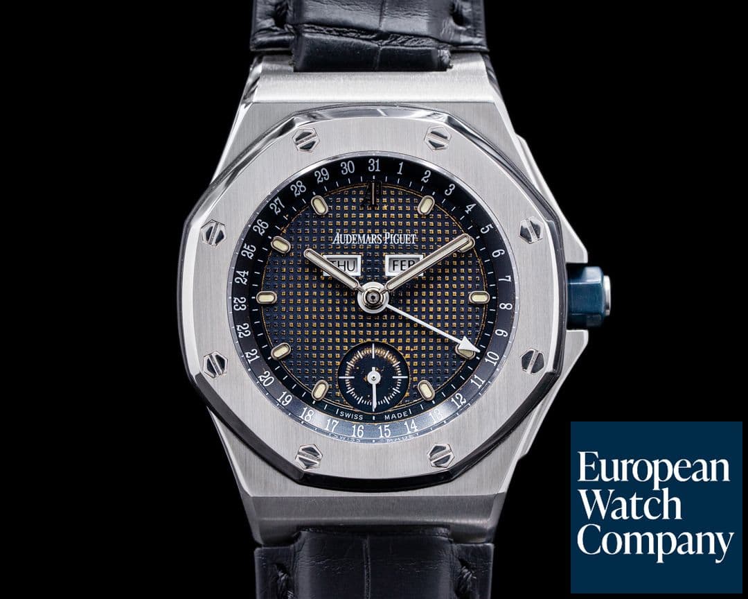 Image of Audemars Piguet Royal Oak Offshore Triple Date 25808 SS / Strap