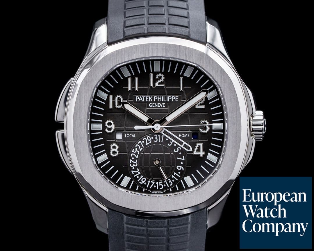 Image of Patek Philippe Aquanaut 5164A Travel Time SS / Rubber 