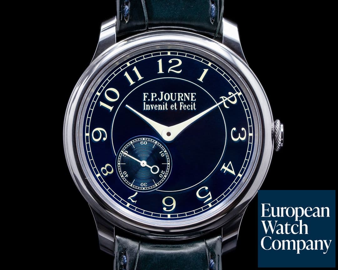 Image of F. P. Journe Chronometre Bleu Tantalum Blue Dial 2011