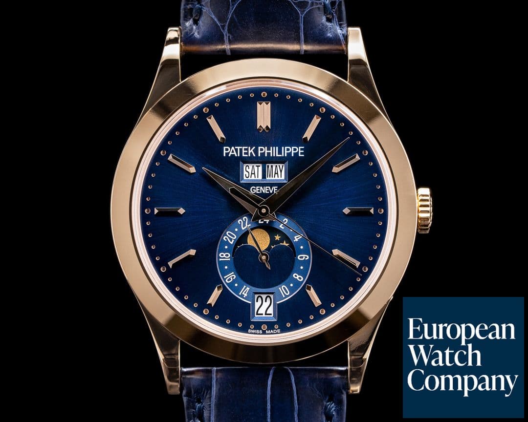 Image of Patek Philippe Annual Calendar 5396R Rose Gold Blue Dial 2021
