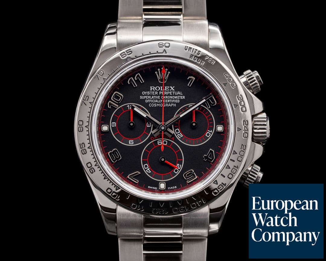 Image of Rolex Daytona 116509 Slate Arabic Racing Dial 18K White Gold LIKE NEW