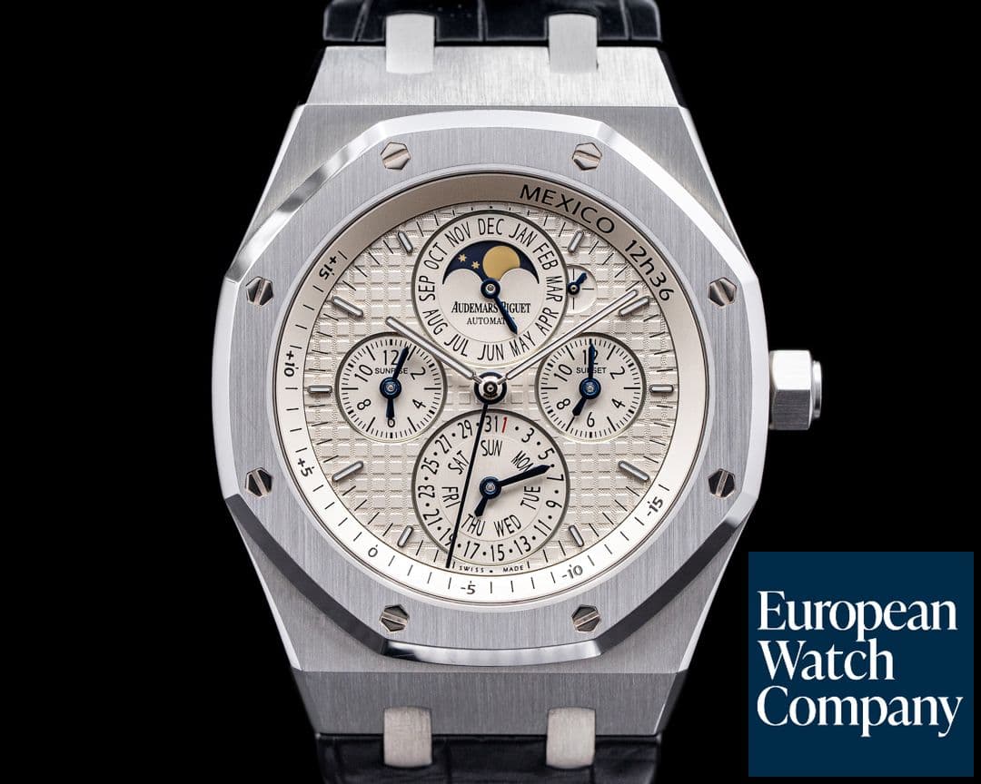 Image of Audemars Piguet Royal Oak 26603ST Equation of Time "Mexico" SS FULL SET 