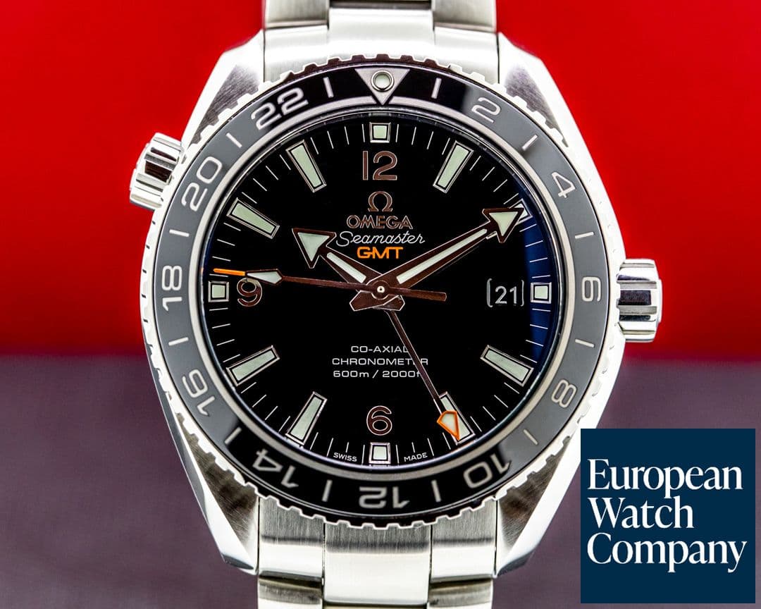 Image of Omega Seamaster Planet Ocean GMT 600M Co-Axial Black Dial 
