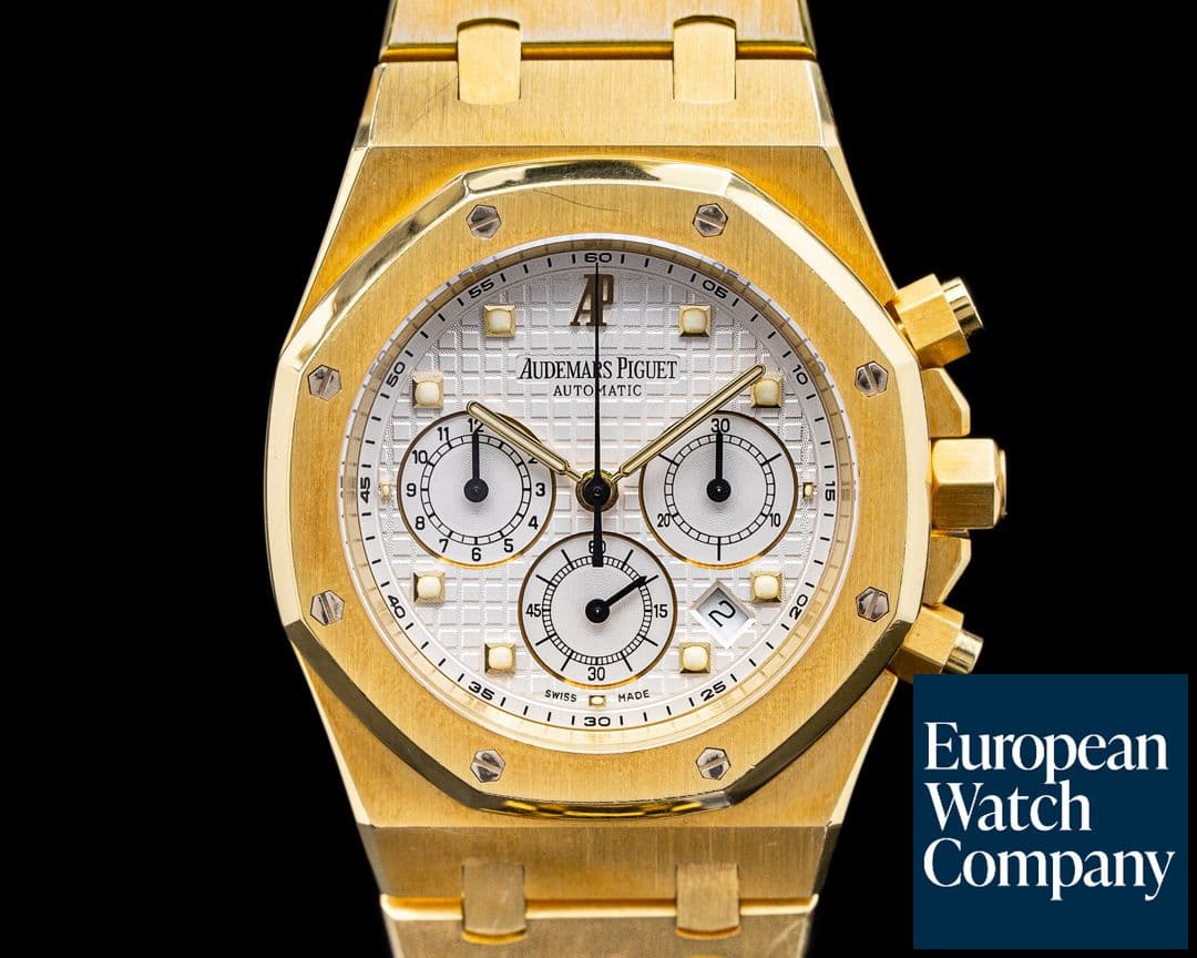 Image of Audemars Piguet Royal Oak 25960BA Chronograph Yellow Gold 39MM