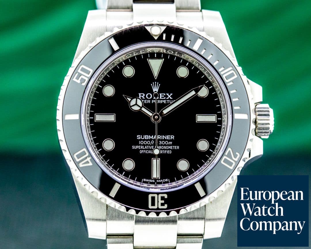 Image of Rolex Submariner 114060 No Date Ceramic Bezel UNWORN