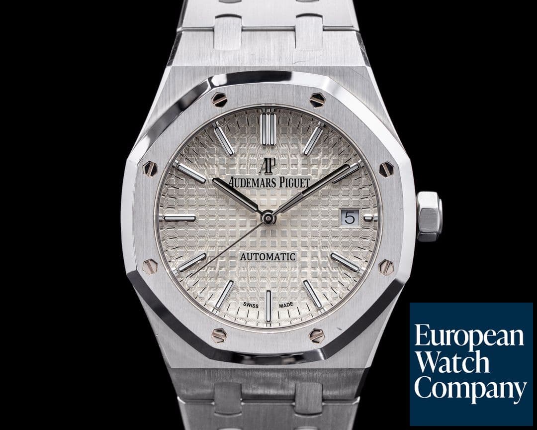 Image of Audemars Piguet Royal Oak 15450ST White Dial SS 37MM 