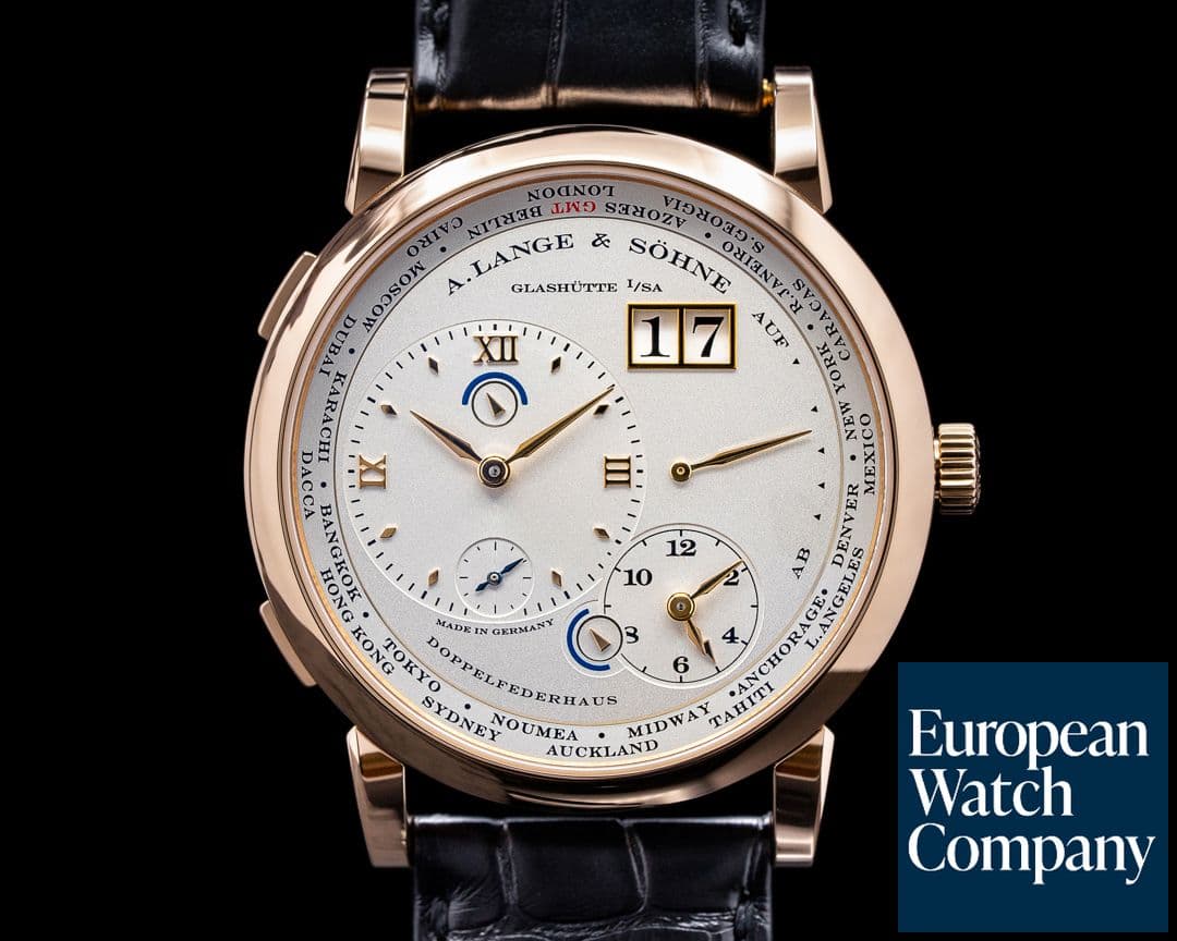 Image of A. Lange and Sohne Lange 1 116.032 Time Zone 18K Rose Gold 