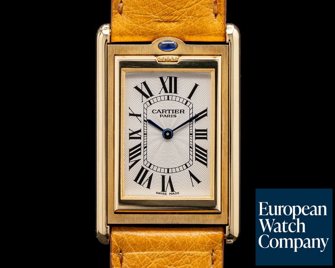 Image of Cartier Privee Collection Tank Basculante 18K Yellow Gold/Deployant LIMITED