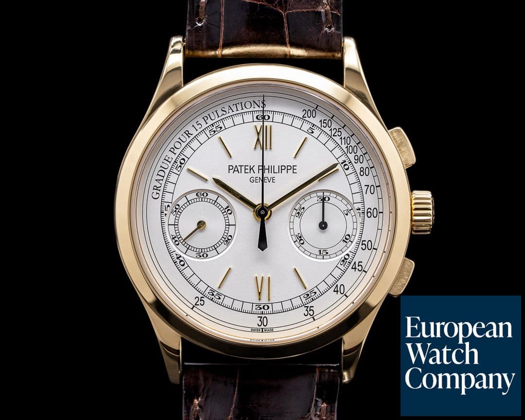 Image of Patek Philippe Chronograph 5170J 18K Yellow Gold Pulsation Dial
