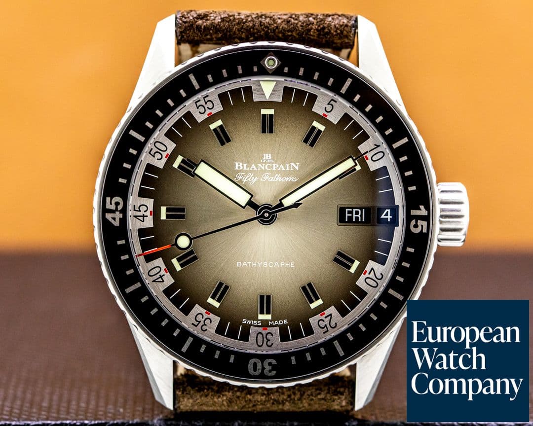 Image of Blancpain Fifty Fathoms Bathyscaphe Day Date 70's LE