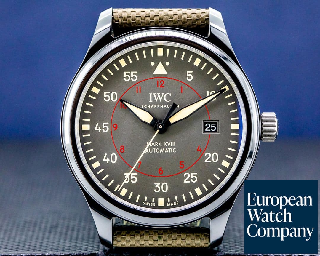 Image of IWC TOP GUN Miramar Mark XVIII Ceramic / Anthracite Dial 