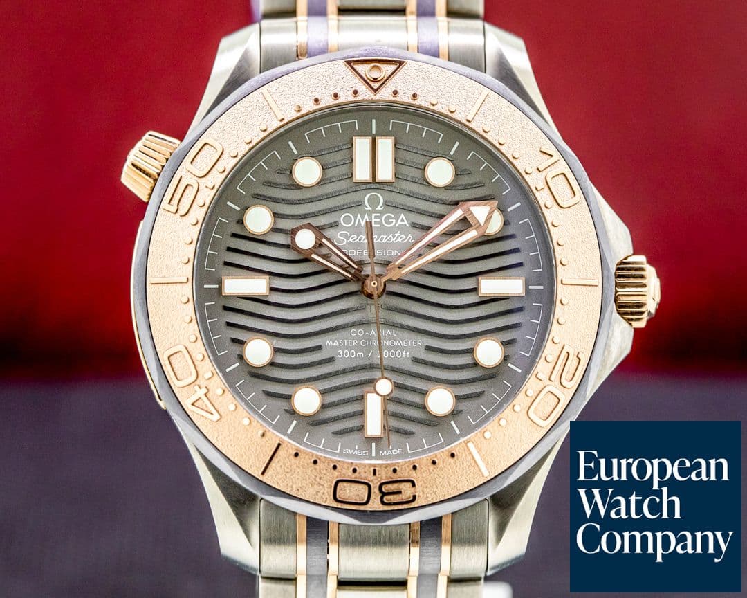 Image of Omega Seamaster Diver 25th Anniversary 300M Titanium / Rose Gold LIMITED
