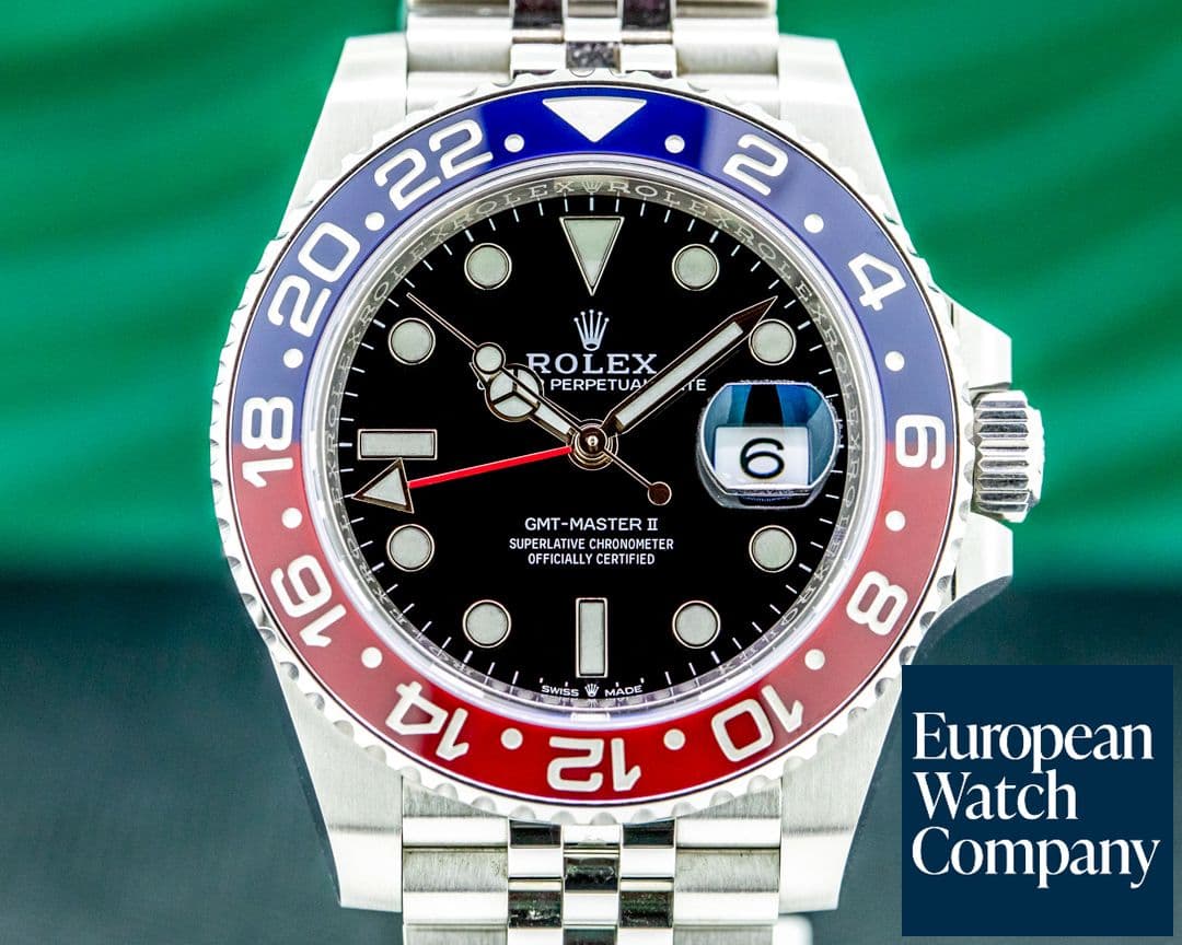 Image of Rolex GMT Master II Ceramic 126710 "Pepsi" SS / Jubilee 2020