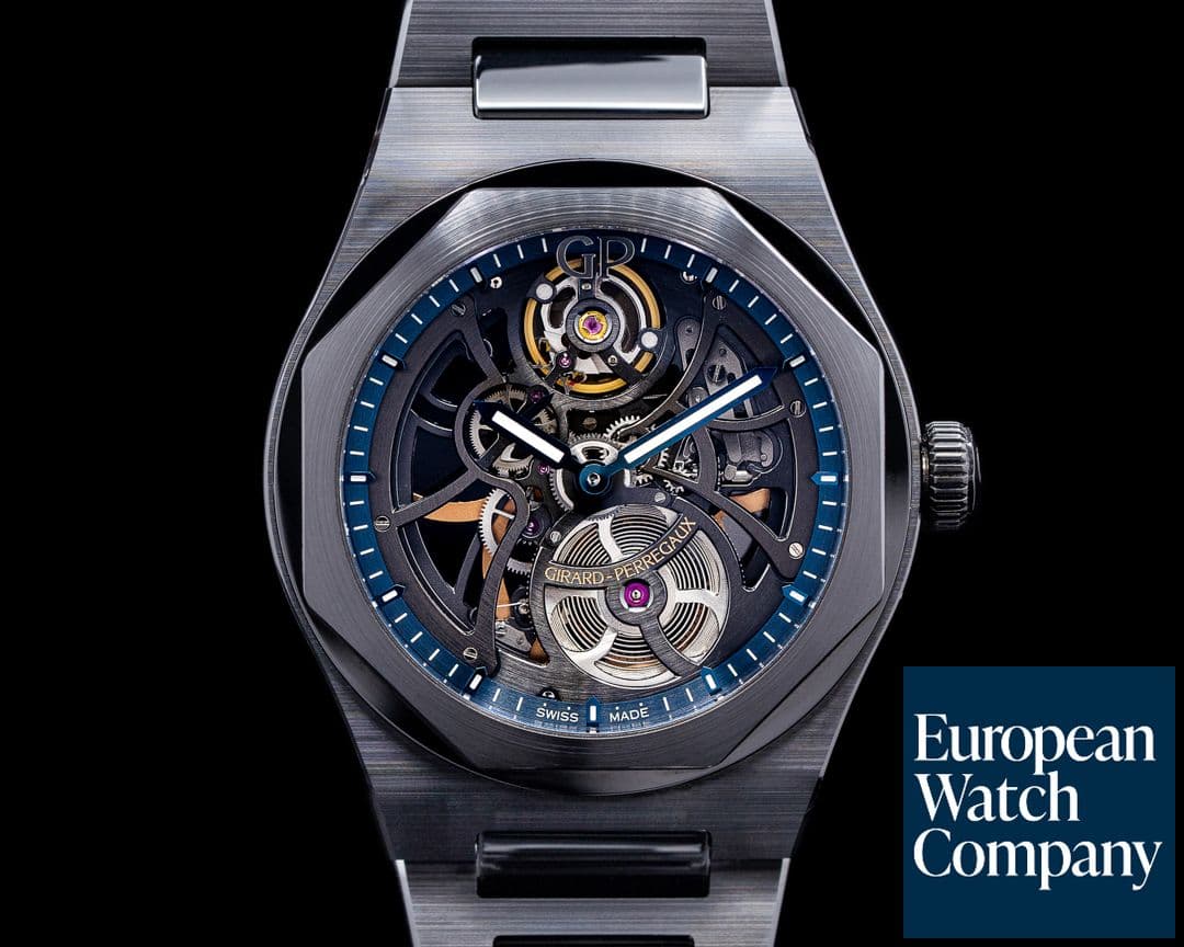 Image of Girard Perregaux Laureato Skeleton "Earth to Sky" North American Edition Ceramic