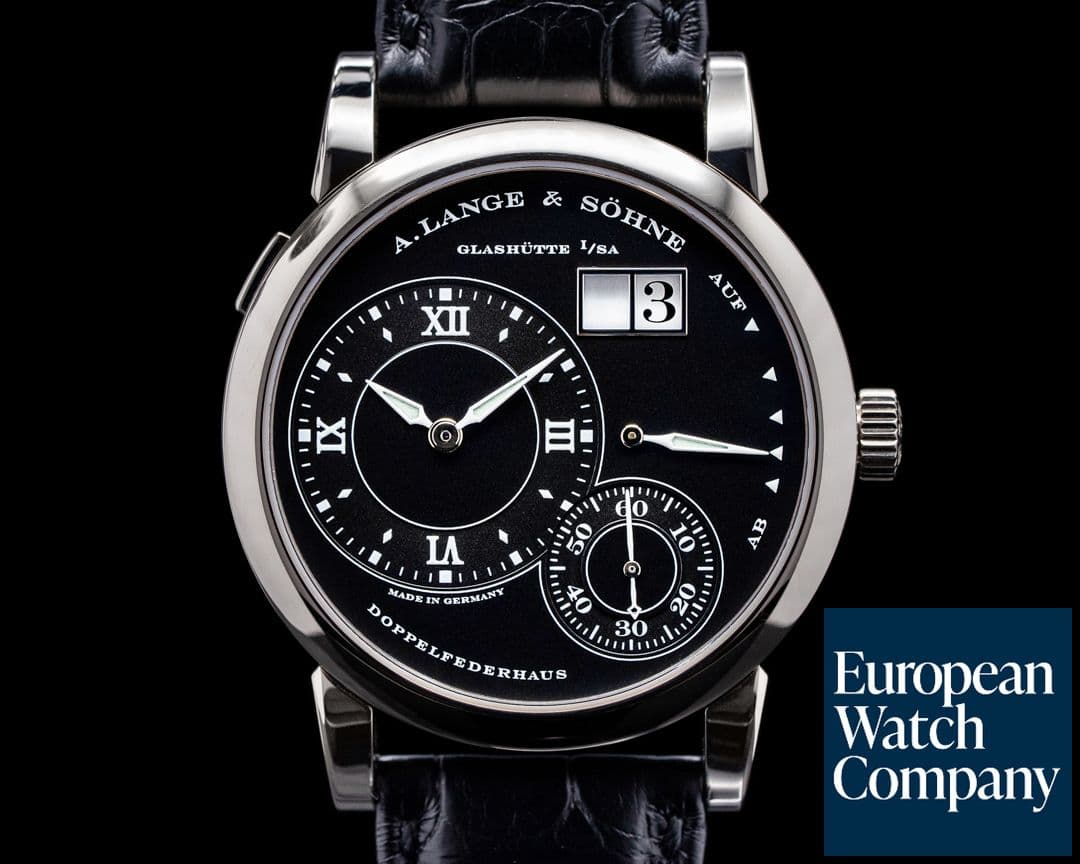 Image of A. Lange and Sohne Lange 1 Luminous 18K White Gold RARE 38.5MM