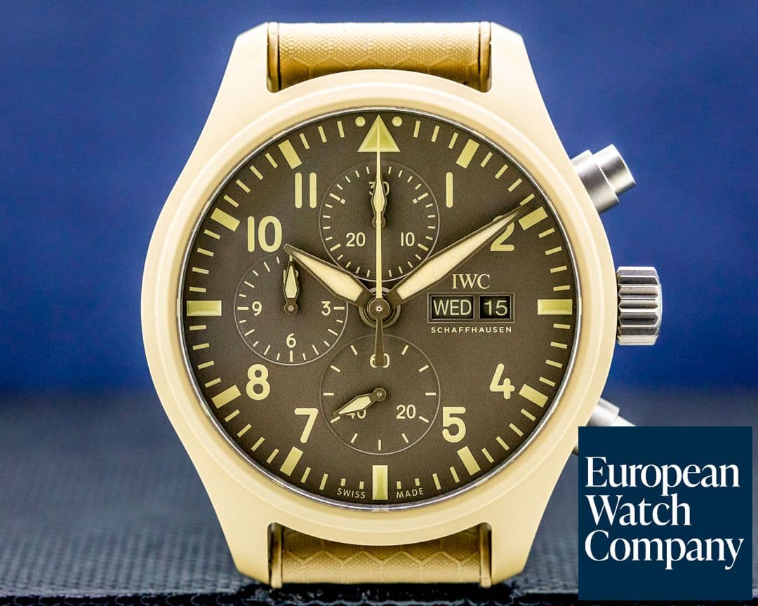 Image of IWC Pilot's Watch IW389103 Chronograph Top Gun "Mojave Desert" LIMITED UNWOR