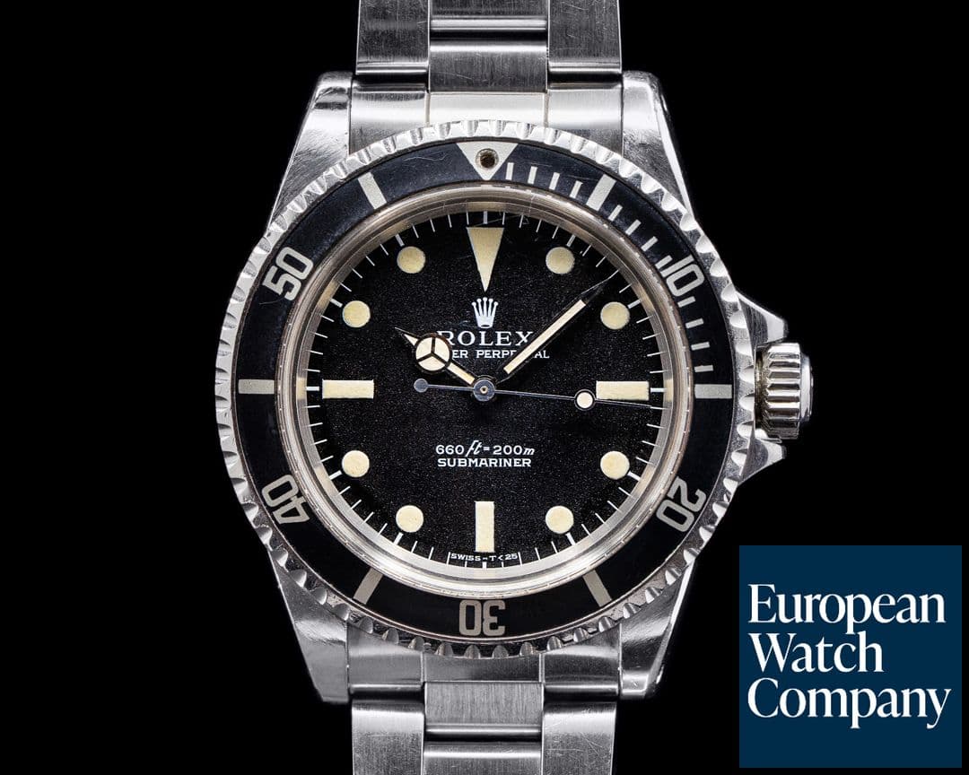 Image of Rolex Vintage 5513 Submariner Patina Circa 1972