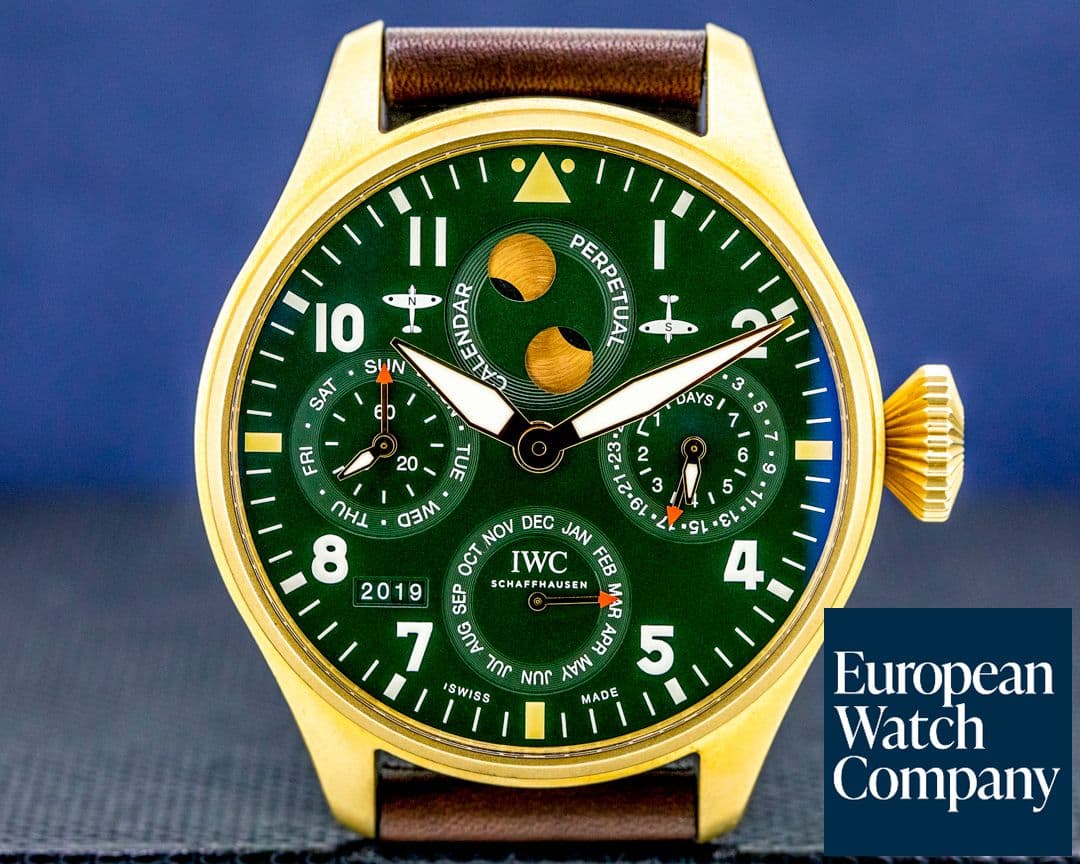 Image of IWC Big Pilot Perpetual Calendar Bronze Limited 250 IW503601 UNWORN