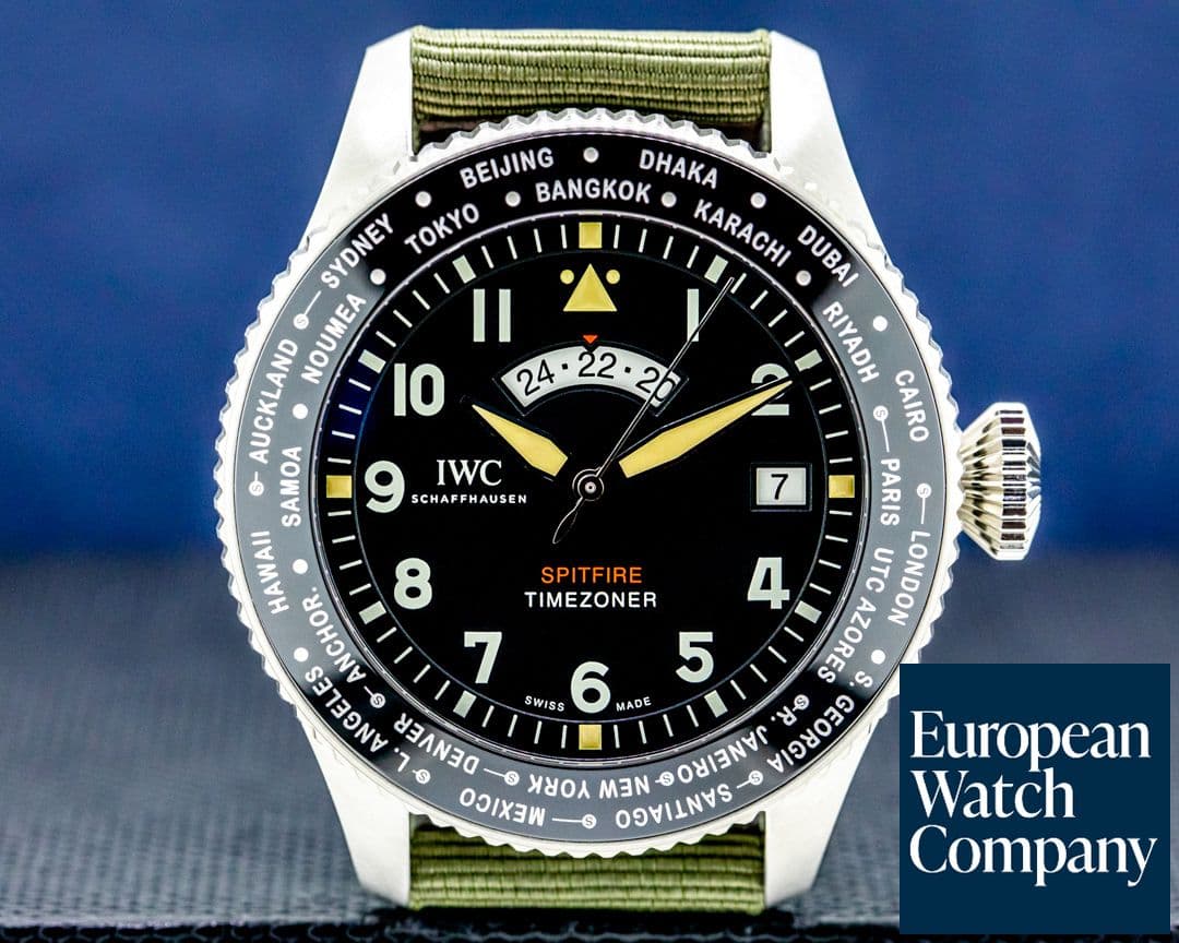 Image of IWC Pilot's Watch Timezoner Spitfire Edition IW395501 LIMITED UNWORN