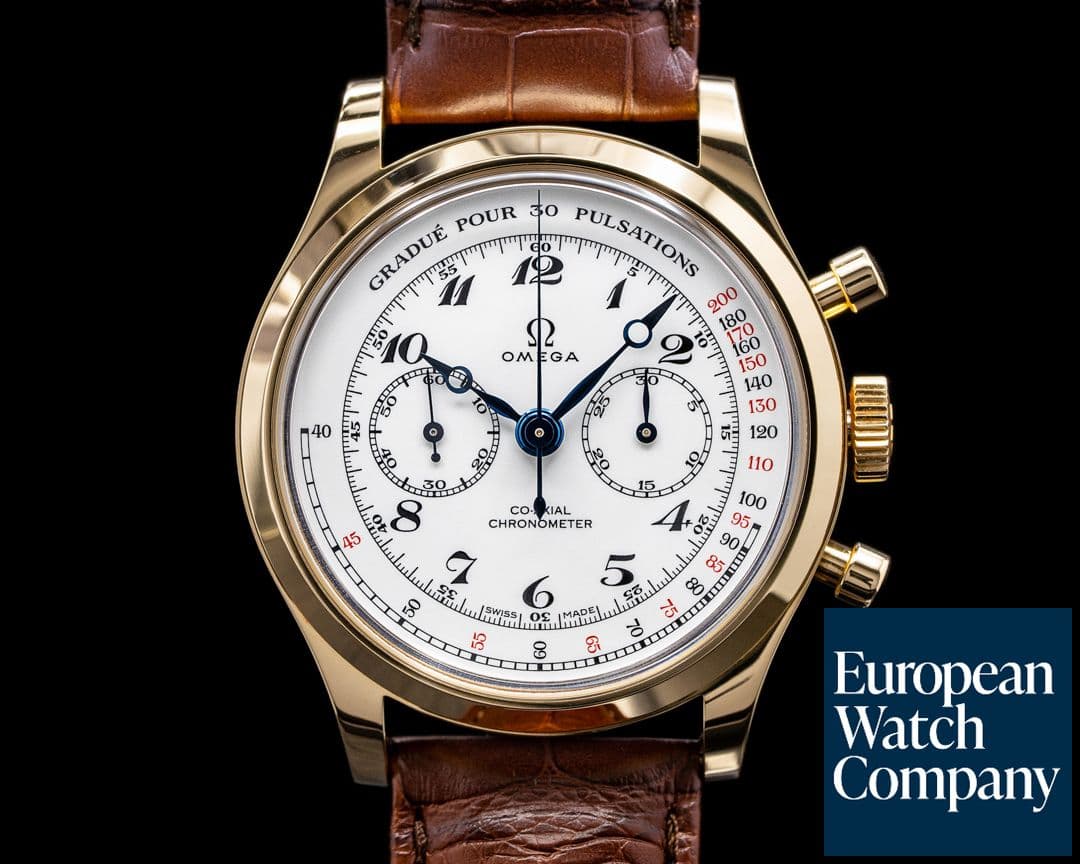 Image of Omega Specialties Museum Collection "The MD's Watch" 18K Yellow Gold LIMITED