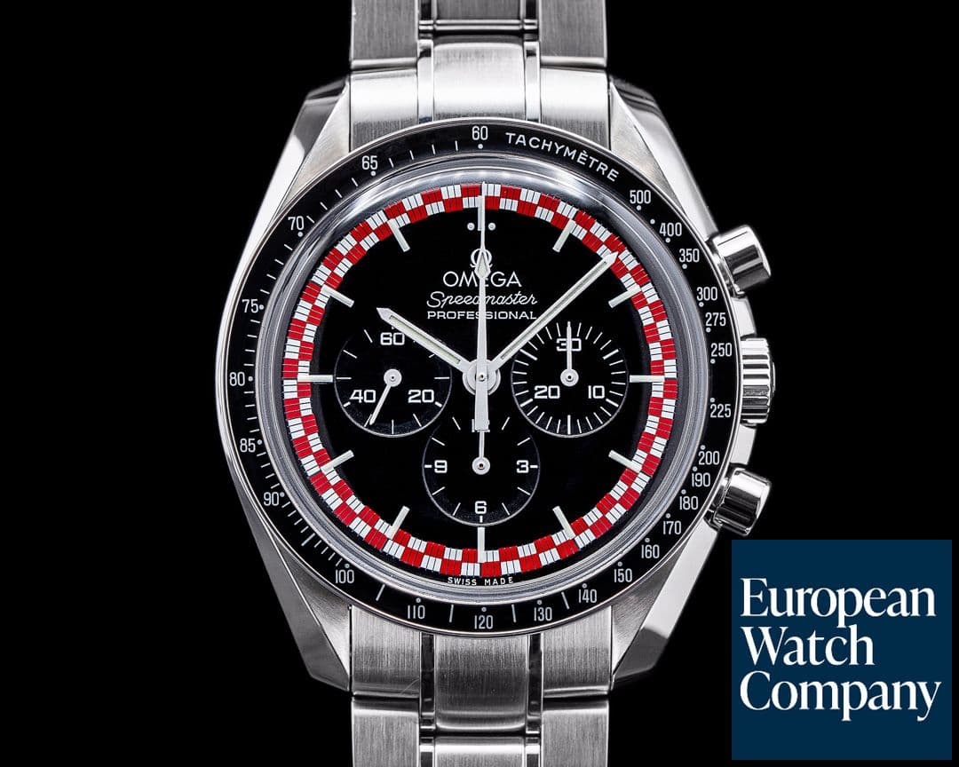 Image of Omega Speedmaster Professional Chronograph "TINTIN" Racing Dial FULL SET 
