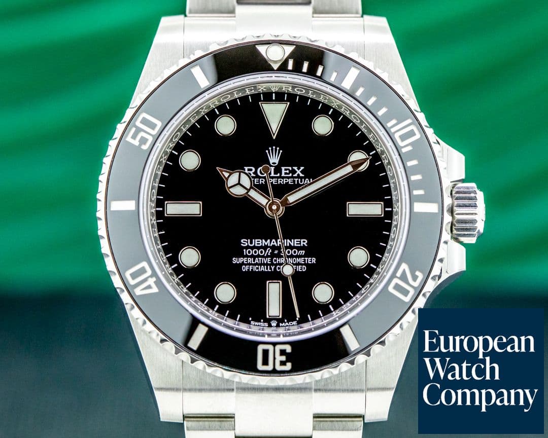 Image of Rolex Submariner 124060 No Date Ceramic Bezel 41MM 2021