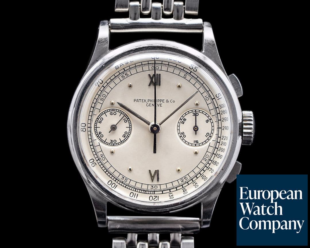 Image of Patek Philippe 130 Chronograph Stainless Steel 130A RARE 