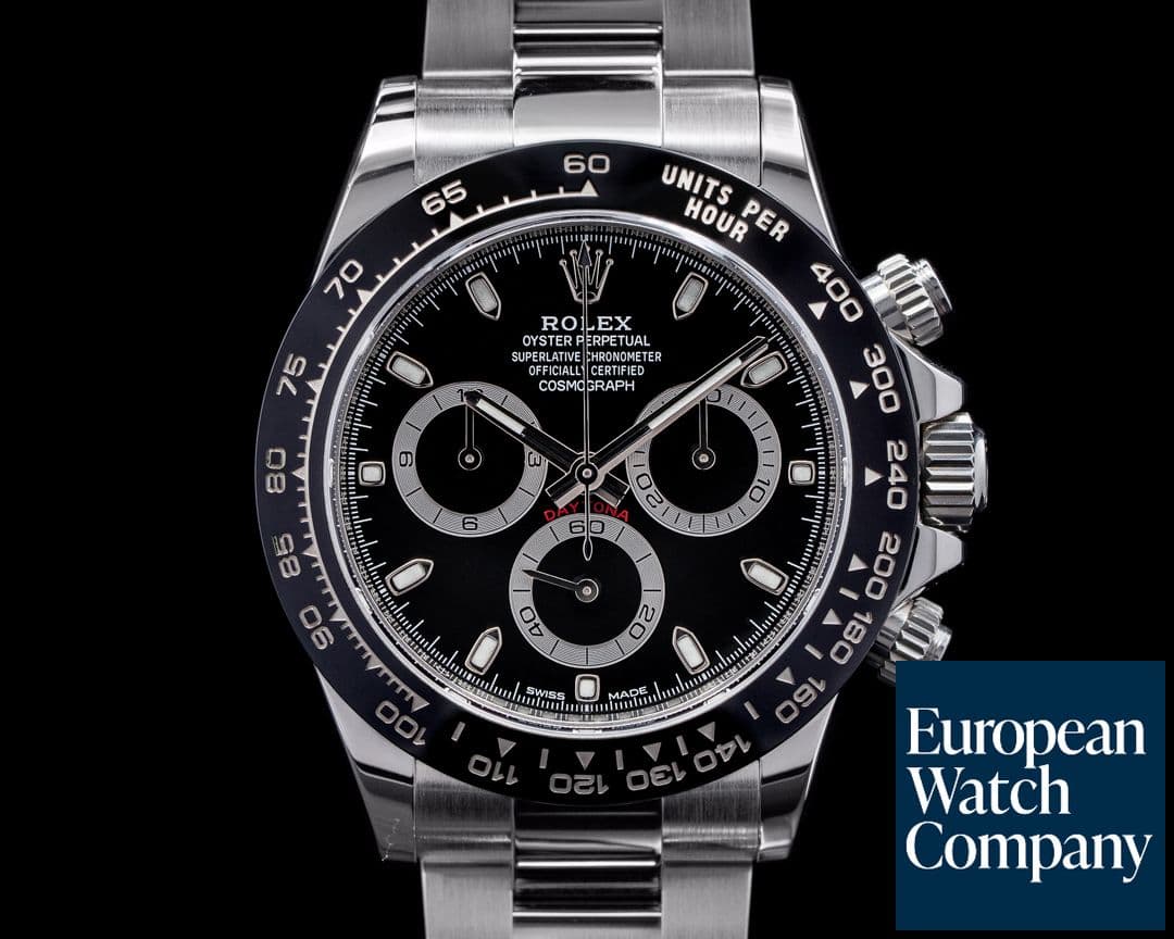 Image of Rolex Daytona 116500 Ceramic Bezel SS / Black Dial 