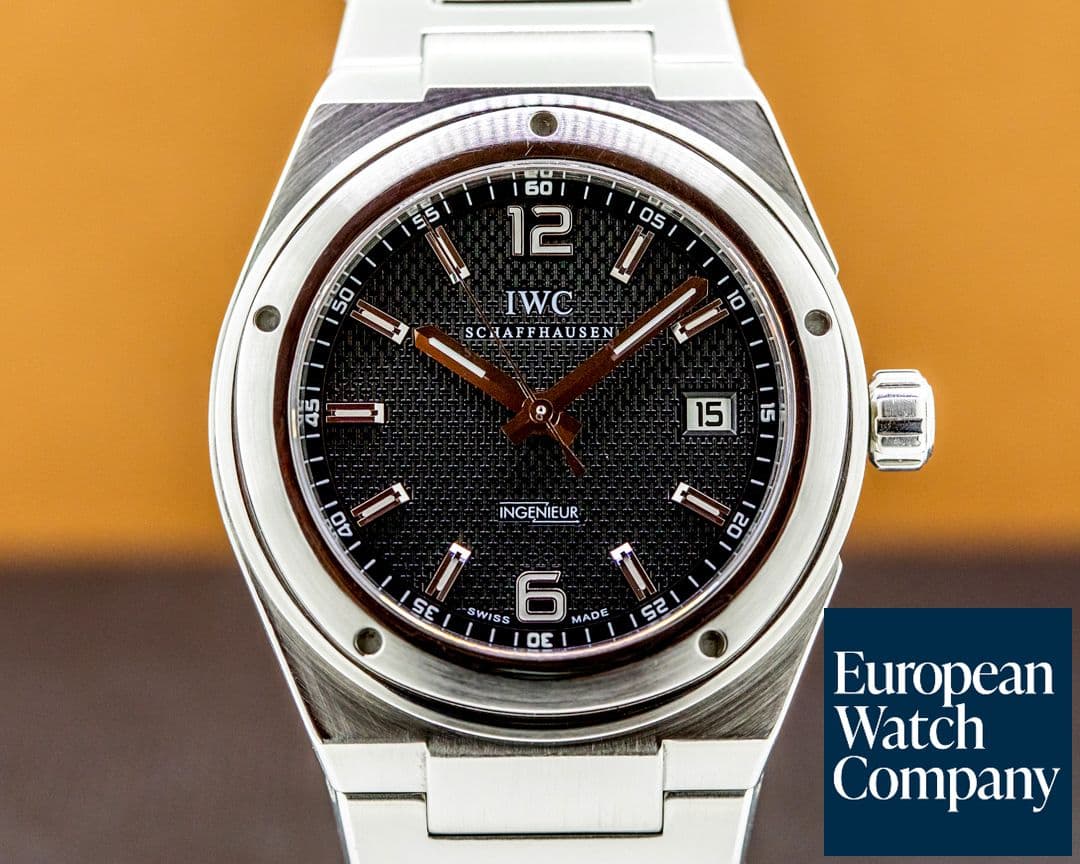 Image of IWC Ingenieur SS Black Dial 42MM 
