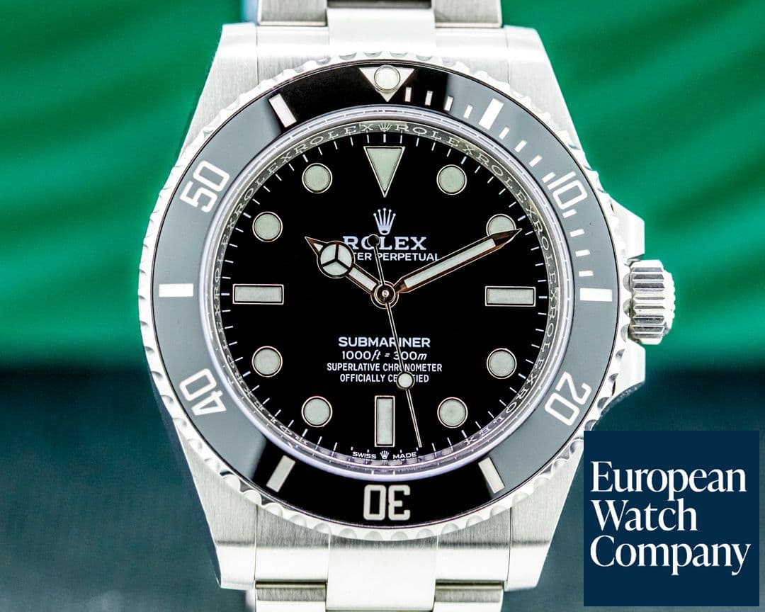 Image of Rolex Submariner 124060 No Date Ceramic Bezel 41MM 2021