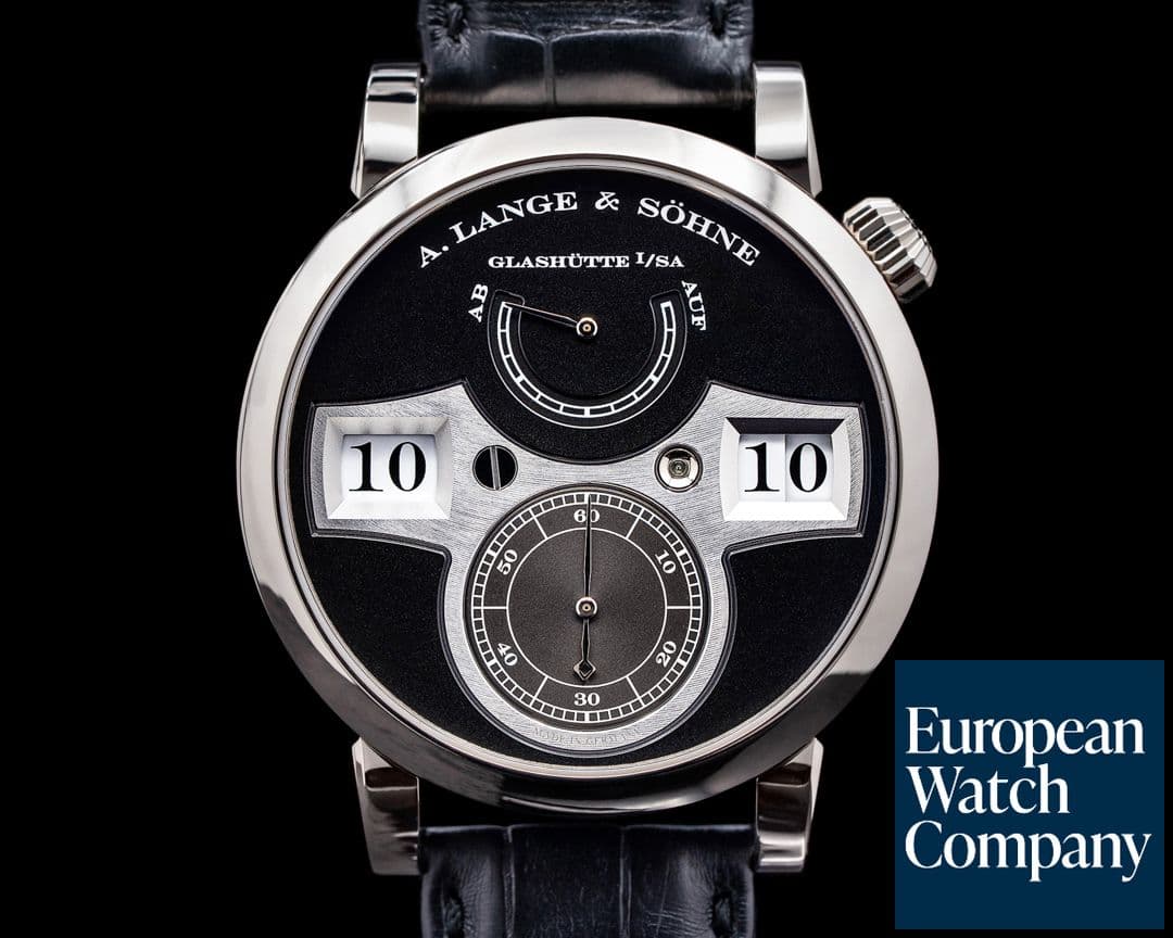 Image of A. Lange and Sohne Zeitwerk 140.029 18K White Gold FULL SET