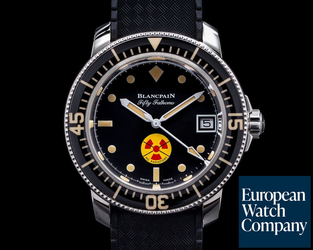 Image of Blancpain Tribute To Fifty Fathoms "No Radiations" SS Limited 2021 UNWORN