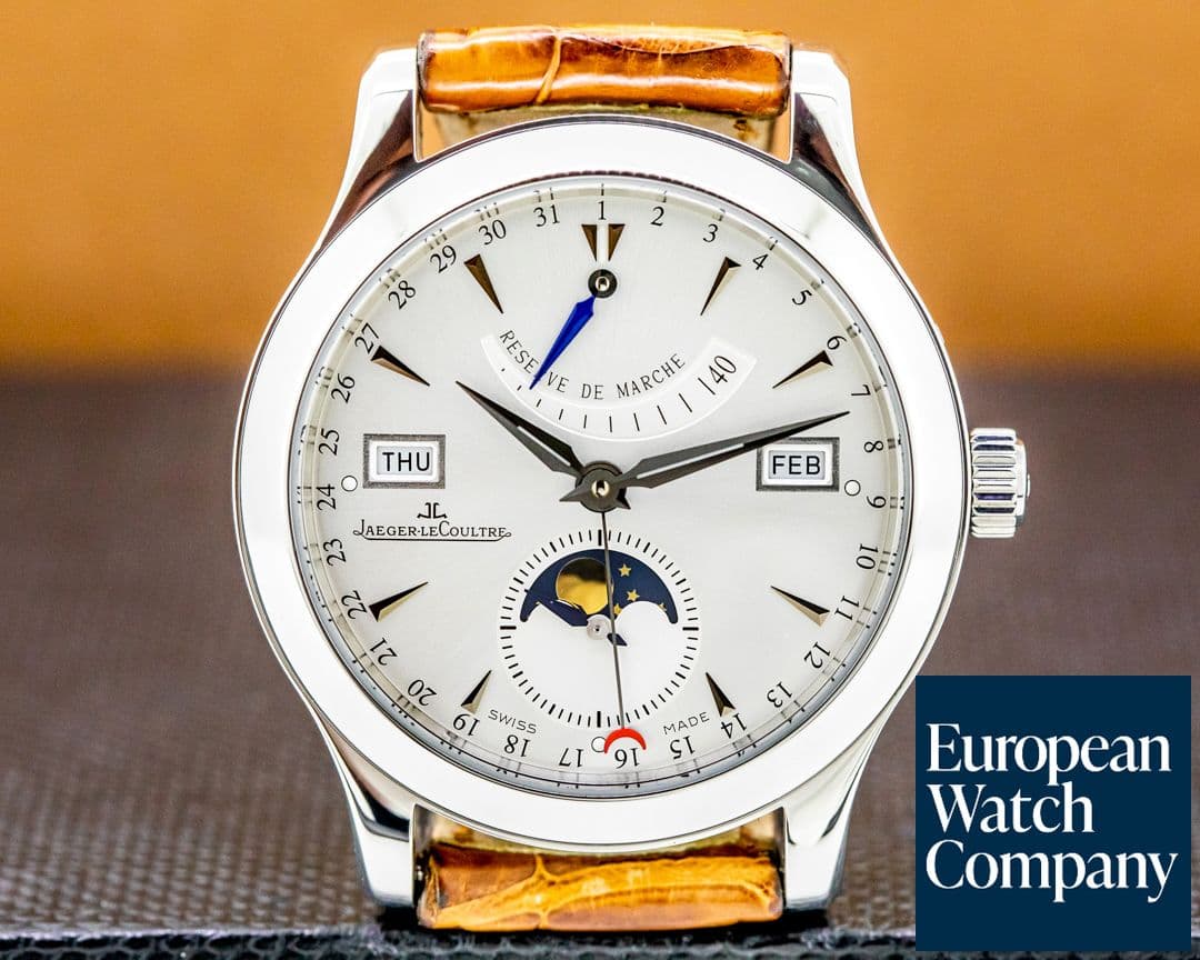 Image of Jaeger LeCoultre Master Calendar SS Silver Dial