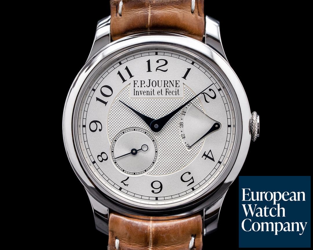 Image of F. P. Journe Chronometre Souverain Platinum 40MM FIRST 35 MADE!