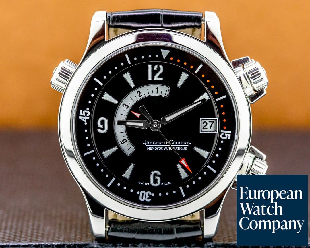 Image of Jaeger LeCoultre Master Compressor Memovox SS / Leather
