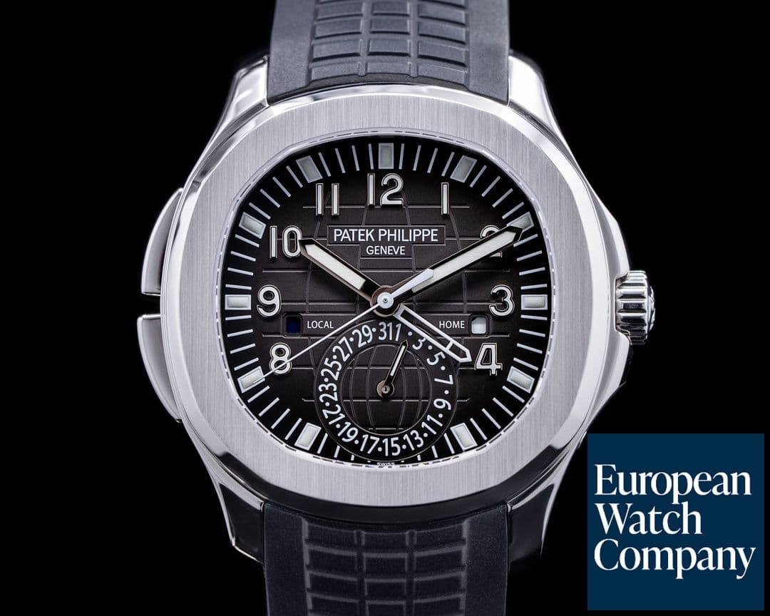 Image of Patek Philippe Aquanaut 5164A Travel Time SS / Rubber