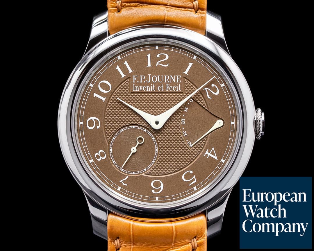 Image of F. P. Journe Chronometre Souverain Havana Platinum